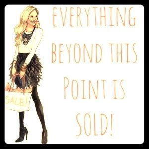 BEYOND THIS POINT IS SOLD. THANK YOU 🛍🌸